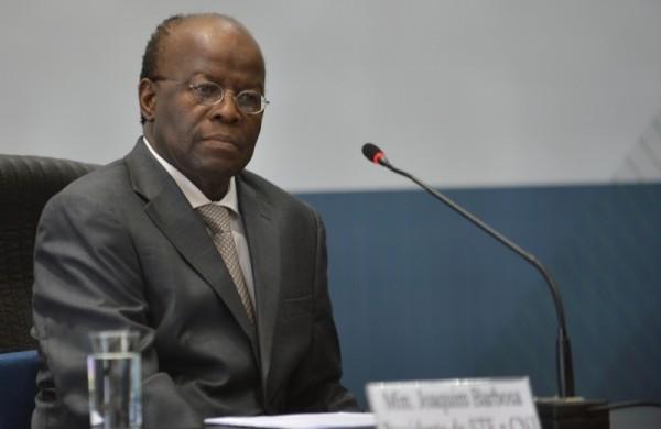 O presidente do Supremo Tribunal Federal e do Conselho Nacional de Justiça, ministro Joaquim Barbosa (Agência Brasil)