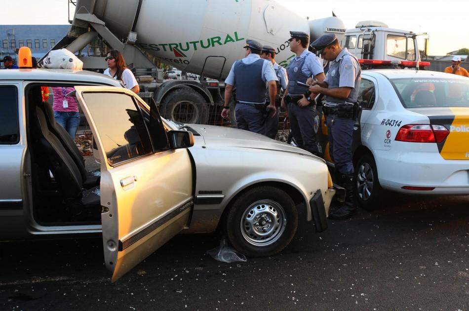 Atropelamento ocorreu por volta das 17h, no km 109 da Rodovia Anhanguera, em Sumaré (Elcio Alves/AAN)