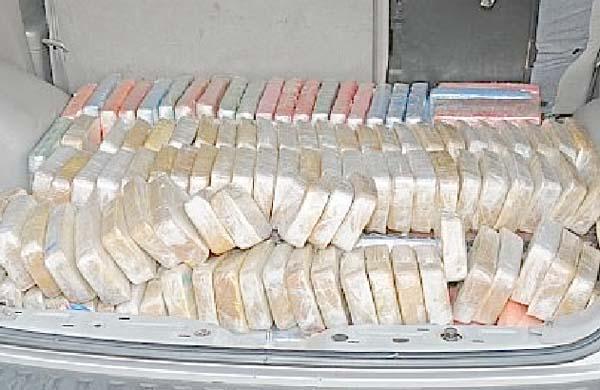 A cocaína apreendida pela PM foi levada até a Delegacia da Polícia Federal de Piracicaba (Antonio Trivelin)