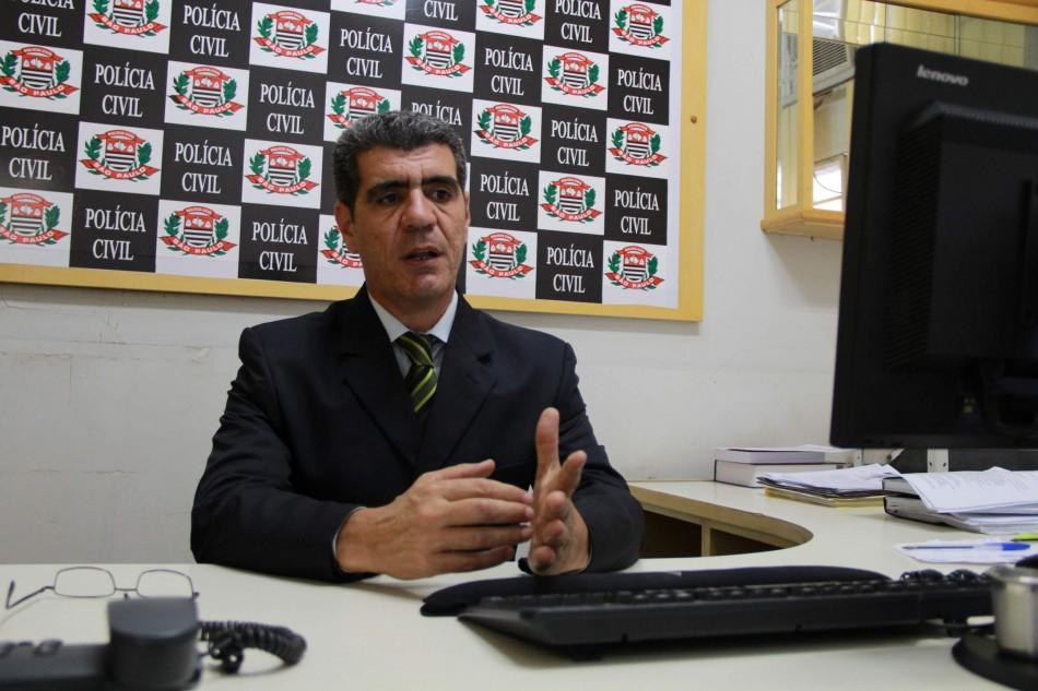 O delegado Kléber Granja acredita que logo acusados serão pegos (Patrícia Lacerda)