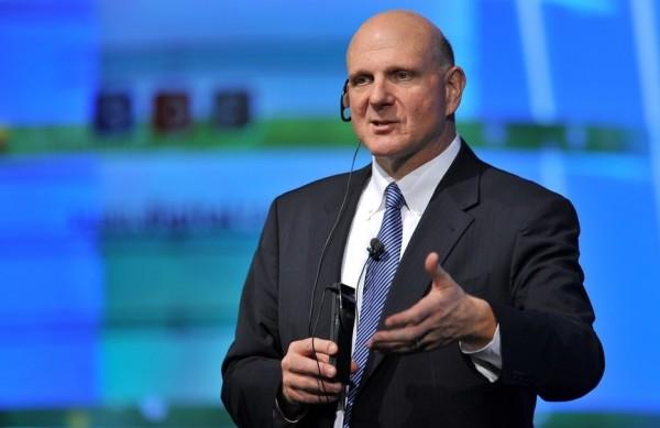 Steve Ballmer, diretor da Microsoft, que fabrica o Xbox: novo console (France Press)