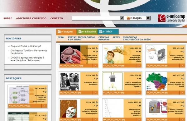 A Universidade Estadual de Campinas lançou nesta segunda-feira (29) o Portal e-Unicamp (Reprodução)