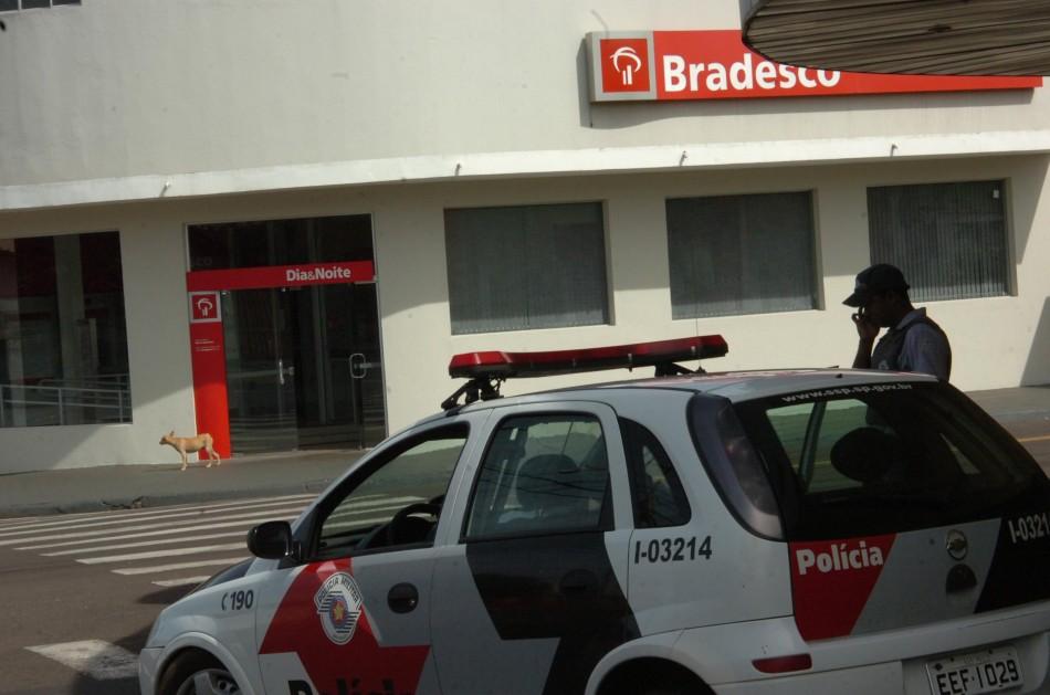 Roubos a bancos estão entre os crimes que tiveram maior aumento (Cedoc/RAC)