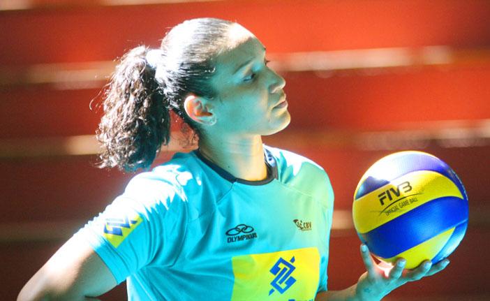Tandara estava no Sesi e era desejada por outras equipes (CBV/Divulgação)