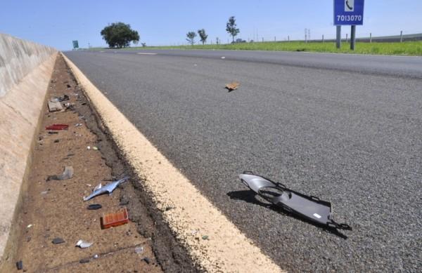 Motorista do caminhão fugiu do local do acidente, mas foi capturado (Sérgio Masson/Gazeta de Ribeirão)