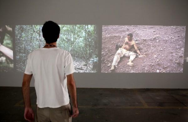 Tela de Alberto Bitar, sem título, que integra a mostra de obras da 30ª Bienal de São Paulo, em cartaz no Sesc Campinas  (Rodrigo Zanotto/Especial para AAN)