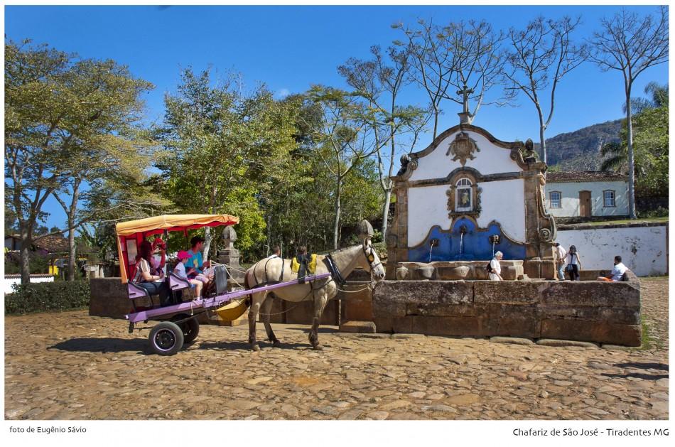 Passeio de charrete em Tiradentes: cidade bucólica bem ao estilo mineiro (Grupo Tiradentes Mais/Divulgação)