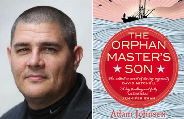 Adam Johnson e sua obra premiada 'The Orphan Master?s Son' (Divulgação)