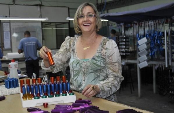 Terezinha Miranda recorreu ao Sebrae para mudar sua empresa: inovação (Sérgio Masson/Gazeta de Ribeirão)