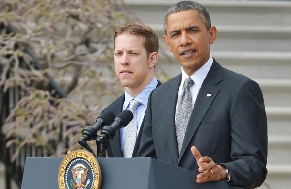 Barack Obama durante discurso nos Estados Unidos (France Press)