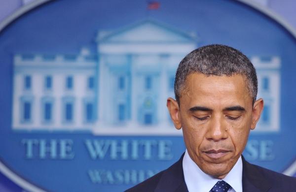 Presidente dos Estados Unidos, Barack Obama durante discurso sobre atentado em Boston (France Press)