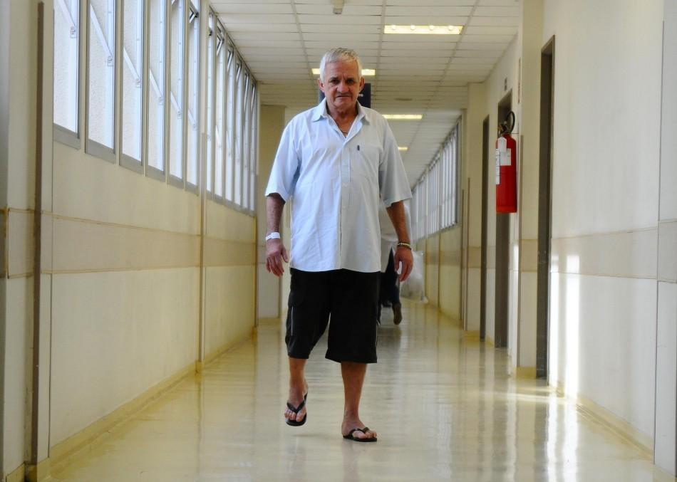 Maurício Valente está há seis meses morando em hospital de Campinas (Elcio Alves/AAN)