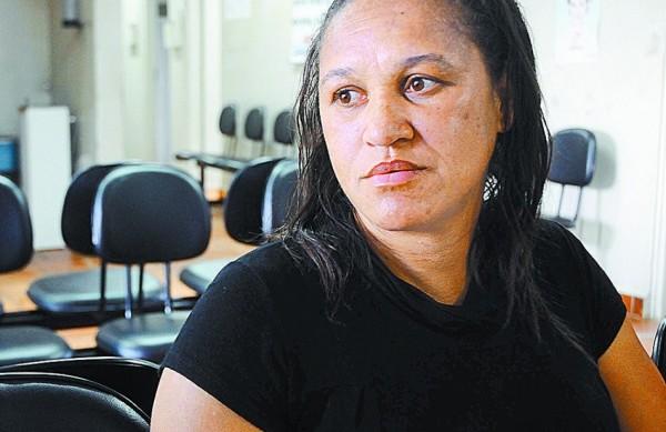 Ivanilde Rodrigues, usuária do SUS, critica situação em CS: "Se você não estiver bem, acaba até piorando" (Cedoc/RAC)