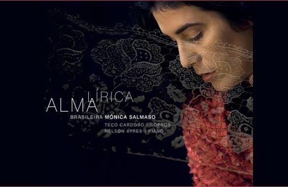 Capa do álbum 'Alma Lírica Brasileira', de Mônica Salmaso (Divulgação)