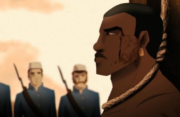 Cena do filme de animação 'Uma História de Amor e Fúria', de Luiz Bolognesi (Divulgação)