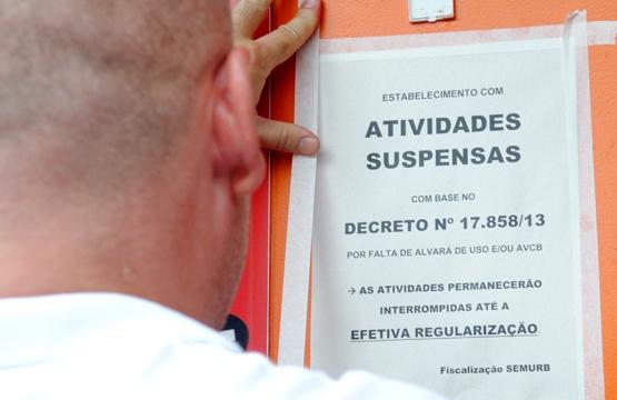 Proprietário é intimado a encerrar as atividades em até 72 horas sob pena de lacração da casa (Divulgação/Campinas)