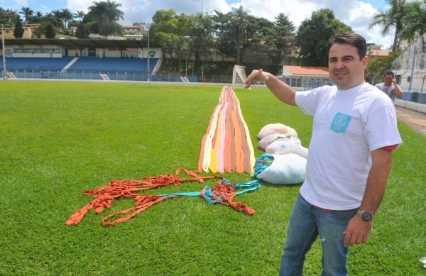 Precisamos de isenção de impostos e desoneração da folha, disse Bandeira, autor do cachecol (César Rodrigues/ AAN )