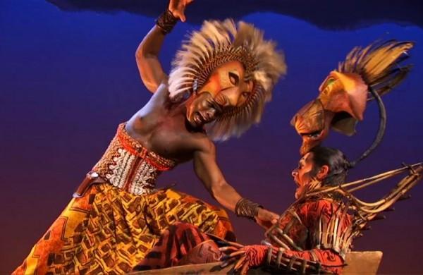 Cena do musical 'O Rei Leão', dirigido e concebido por Julie Taymor (Divulgação)