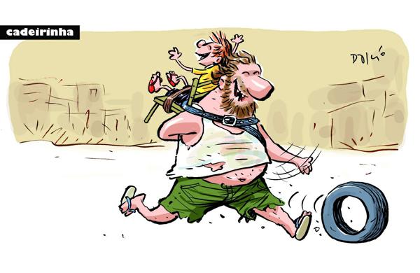 Charge do dia - 02/09/2013 (Dálcio Machado)
