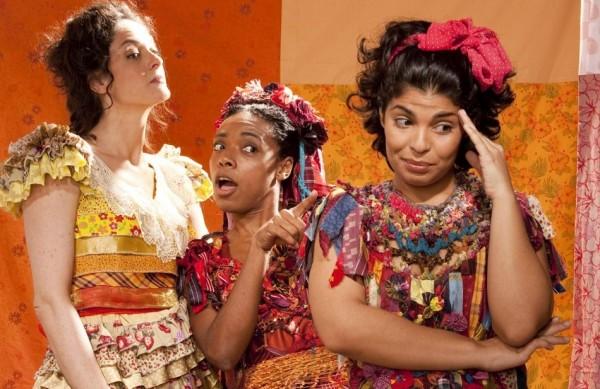 Bianca Byington (à esquerda) está no elenco de A Farsa da Boa Preguiça, obra de Ariano Suassuna (Divulgação)