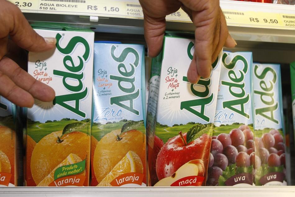 Suco Ades é retirada das prateleiras dos supermercados de Campinas (Gustavo Tilio/Especial para AAN)