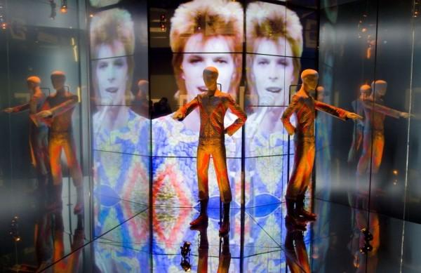 Mostra sobre David Bowie no Museu Victoria and Albert, de Londres (France Press)