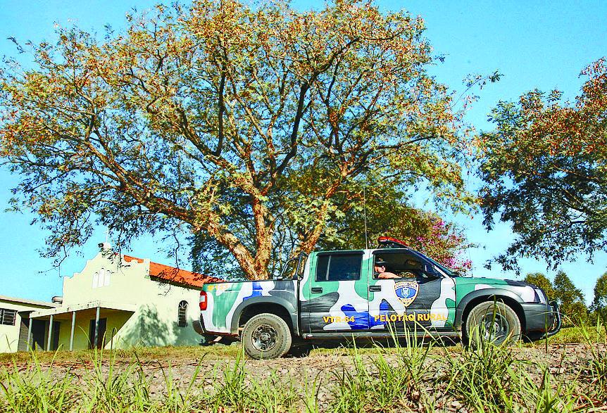Patrulha rural da Guarda Municipal percorre estradas na madrugada (Christiano Diehl Neto/AAN)