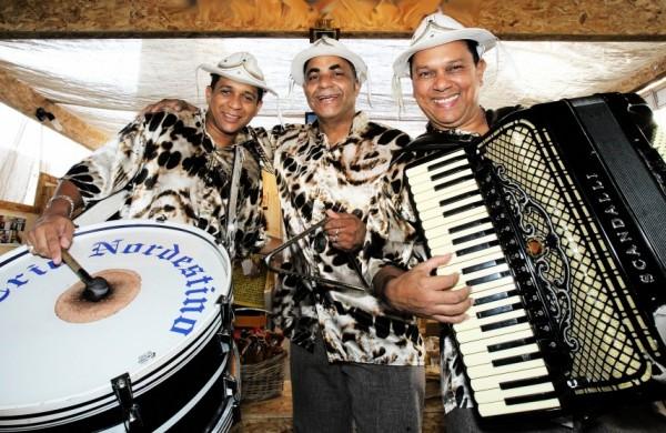 Integrantes do Trio Nordestino, que toca na Casa São Jorge, em Campinas (Divulgação)