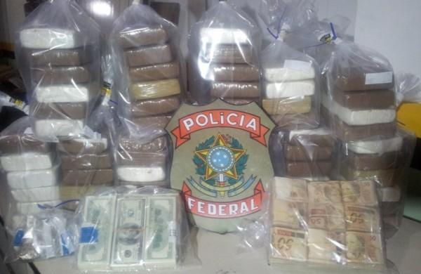 Material apreendido em operação da Polícia Federal em Mogi Guaçu (Divulgação/Polícia Federal)