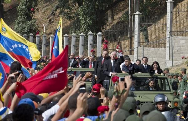 Nicolás Maduro começa pré-campanha eleitoral para a presidência da Venezula (France Press)