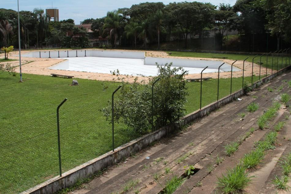 Praça de esportes na Vila Padre Manoel da Nóbrega, em Campinas (Janaína Maciel/AAN)