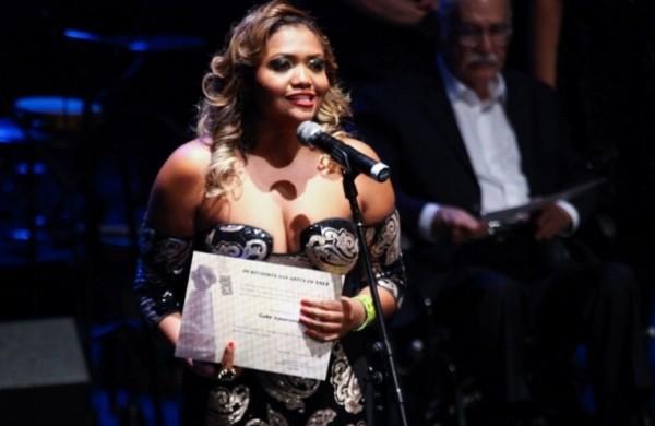 A paraense Gabi Amarantos foi eleita a melhor cantora pelo prêmio APCA 2012 (Divulgação)