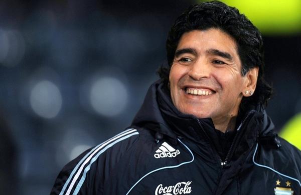 O ex-jogador de futebol argentino Diego Maradona (Divulgação)