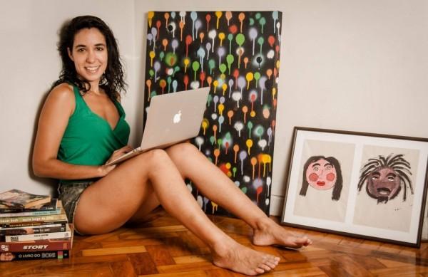 A roterirista carioca Renata Dias Gomes: família de famosos (Arquivo pessoal)