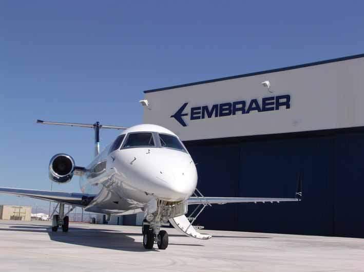 Em 2012, Embraer entregou 106 aeronaves comerciais e 99 aeronaves executivas (Divulgação)