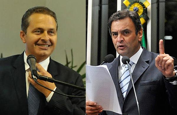 Eduardo Campos e Aécio Neves (Divulgação)