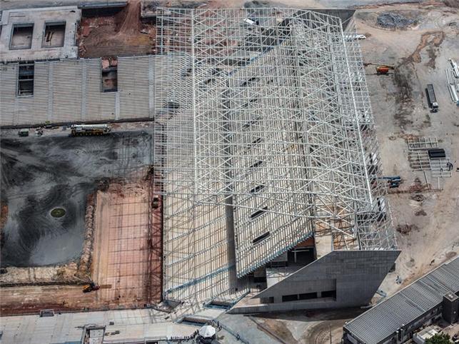 Aprovação de financiamento trava a continuidade das obras no Itaquerão (Divulgação)