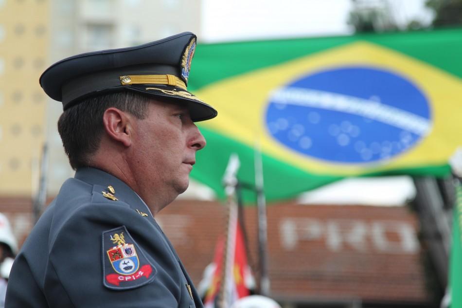 O coronel Carlos de Carvalho Júnior assume o comando do CPI-2 (Leandro Ferreira/AAN)