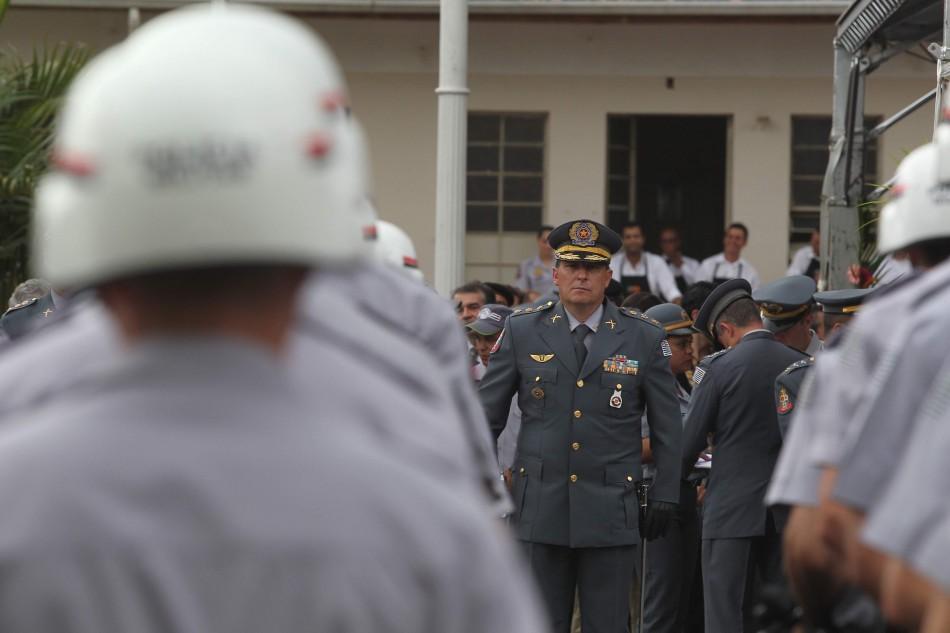 Coronel Carlos de Carvalho Júnior foi empossado nesta quinta como chefe do CPI-2 (Leandro Ferreira/AAN)