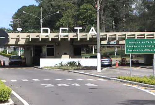 Entrada do Departamento de Ciência e Tecnologia Aeroespacial (Divulgação)