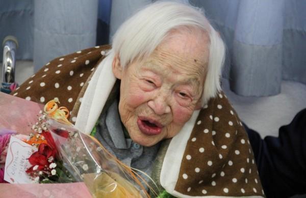 Misao Okawa afirma que nunca teve problemas de saúde (France Press)