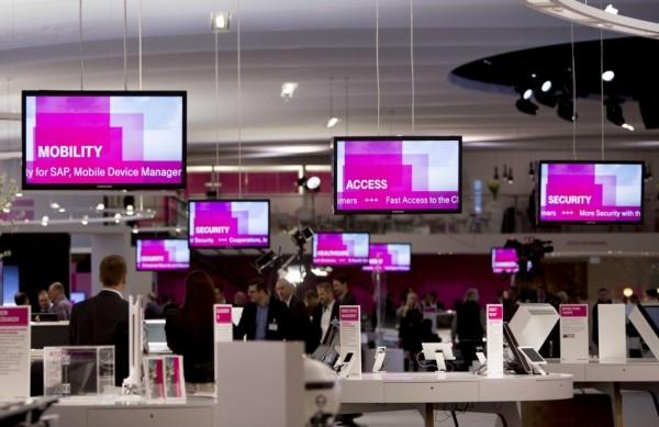 Feira de alta tecnologia, o Cebit, em Hanover, norte da Alemanha  (France Press)