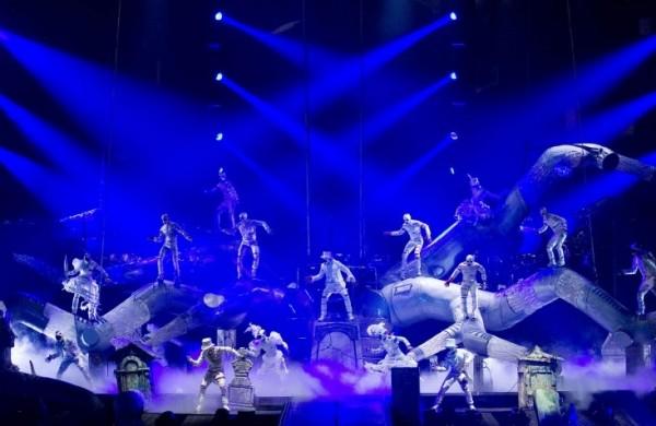 Espetáculo do Cirque du Soleil (Divulgação)