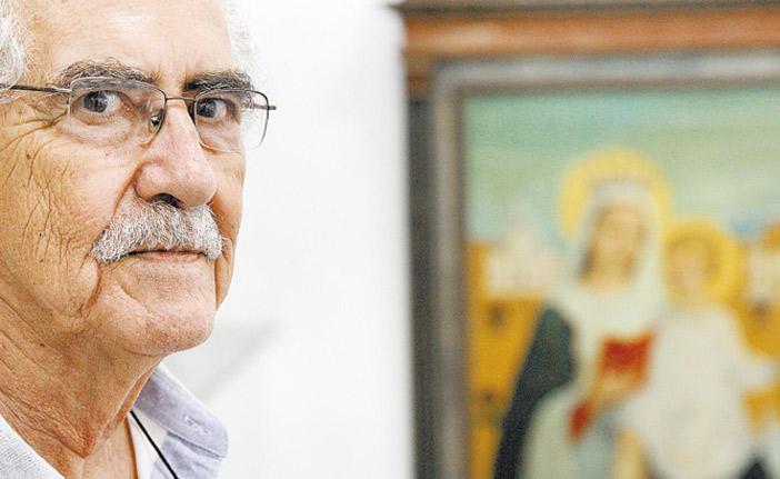 O artista plástico Francisco Biojone: iniciativa inédita (Leandro Ferreira/AAN)