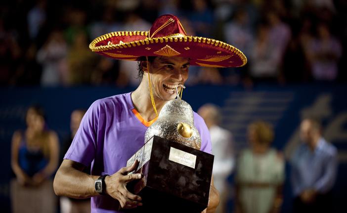 Nadal manteve a supremacia diante de Ferrer, número 4 do ranking, chegando à 17.ª vitória sobre o compatriota (France Press)