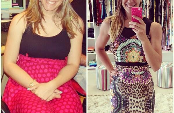 Marina tem 1,71 m de altura e estava com 75,9 kg quando decidiu se matricular na academia ( Divulgação)