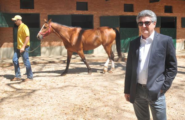 Antonio Andrade, diretor da Antonio Andrade Empreendimentos Imobiliários, na área do empreendimento preservada por sua tradição, prestígio e história  ( Dominique Torquato/AAN)