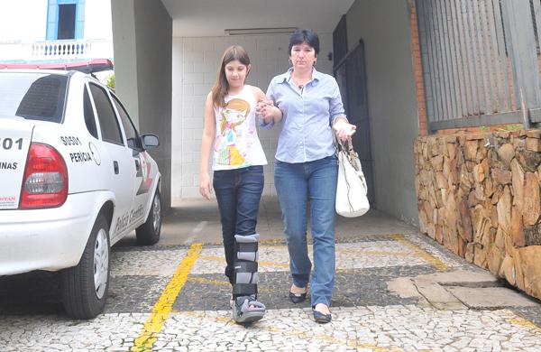 Garota passou por exame de corpo de delito no IML de Campinas nesta quarta (Alessandro Rosman/AAN )