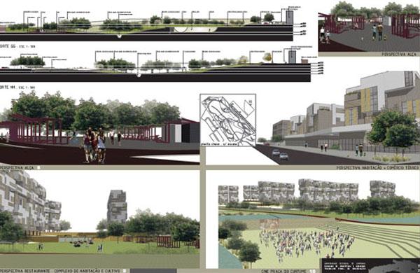 Um dos projetos apresentados, o Parque Linear São Bernardo da estudante Beatriz Bertoni   (Divulgação)