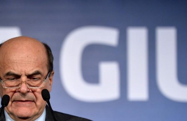 O líder da esquerda na Itália, Pier Luigi Bersani. (France Press)